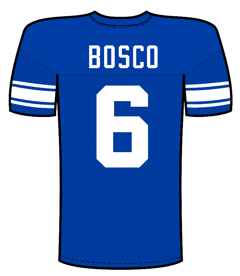 Robbie Bosco retired jersey