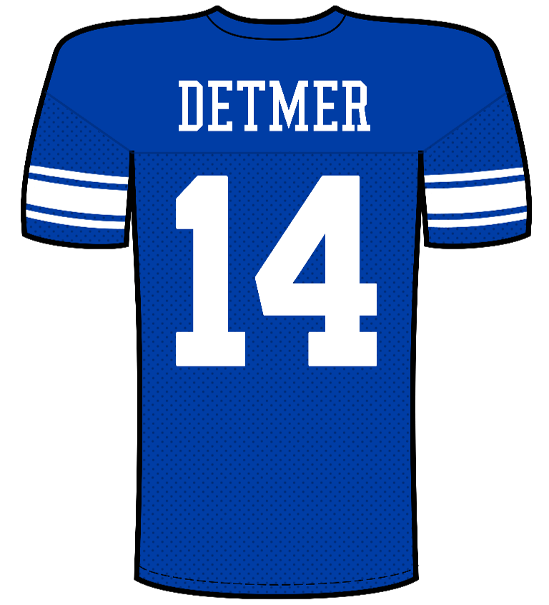 Ty Detmer retired jersey