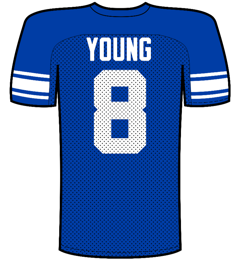 Steve Young retired jersey